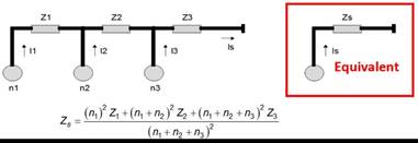 EMTP® aggregation methods for typical collector grid configurations, the series daisy chain