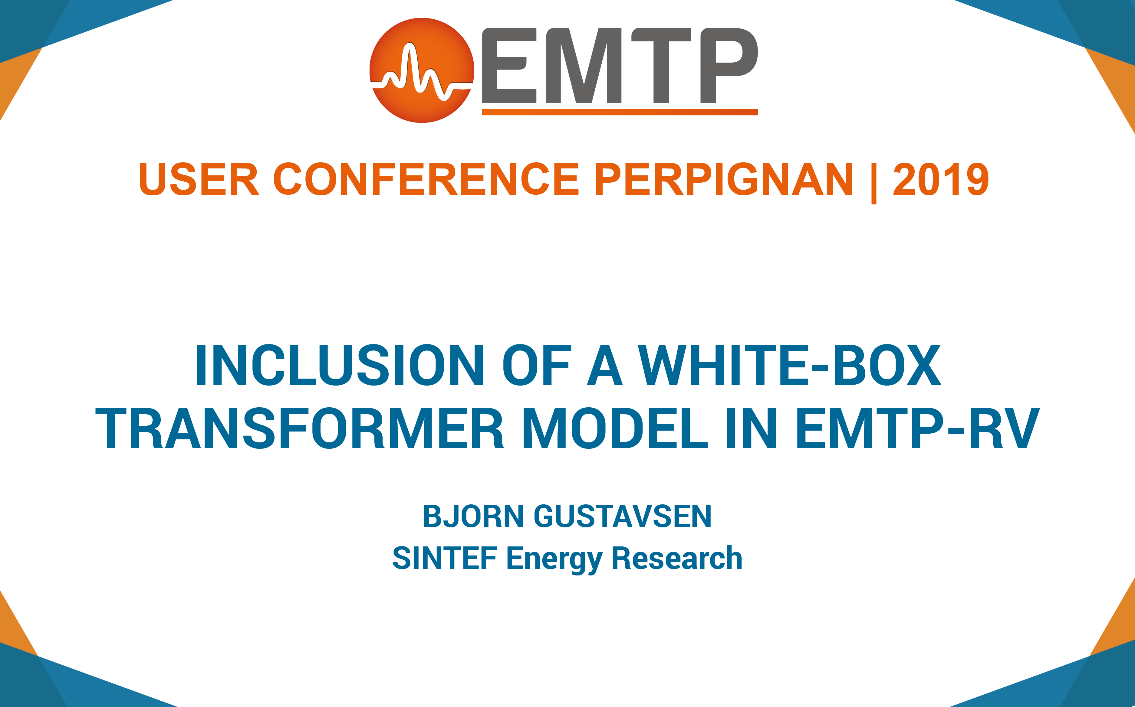 Inclusion of a White-Box Transformer Model in EMTP