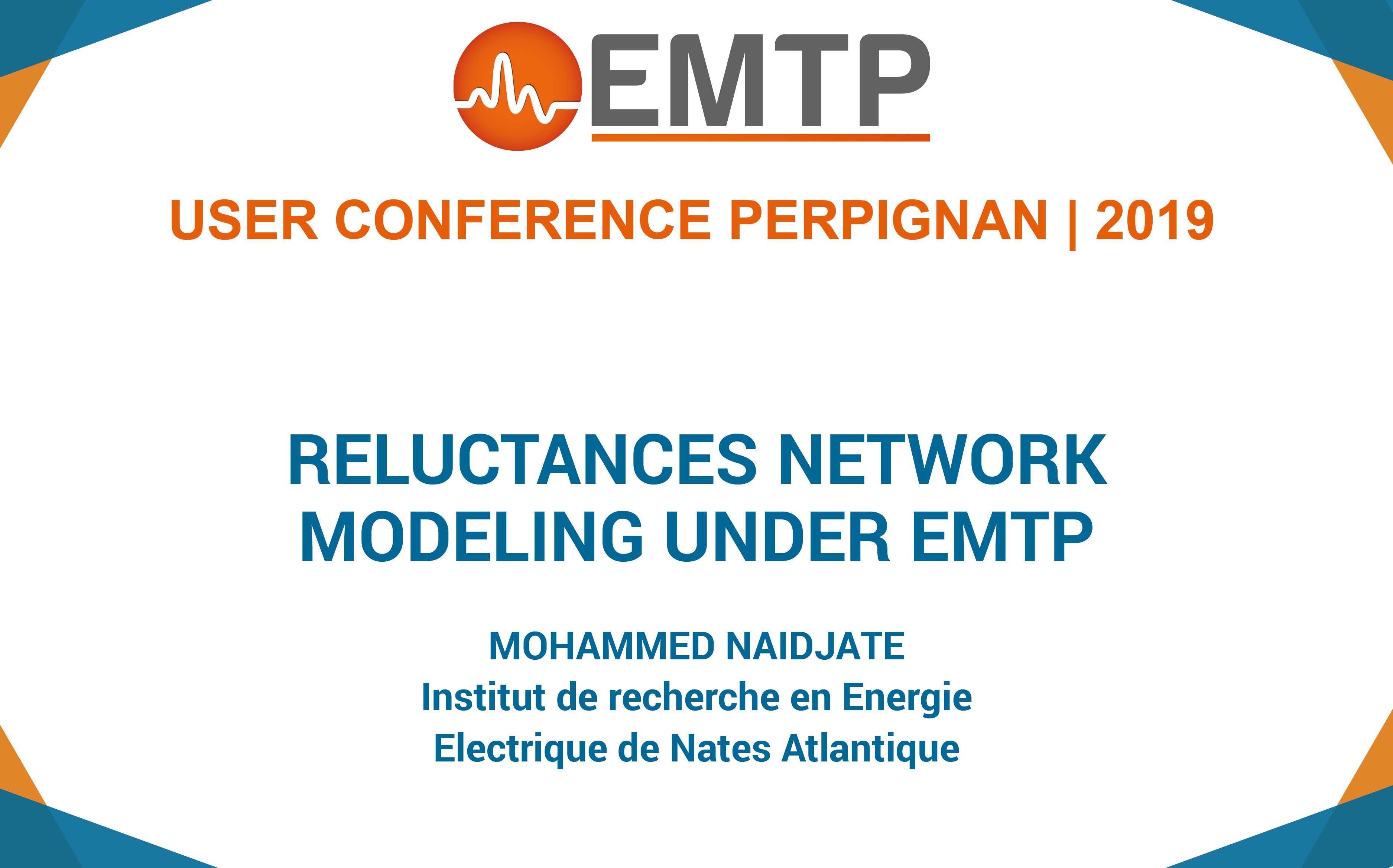 Reluctance Network Method under EMTP. Application to Transformers Modelling
