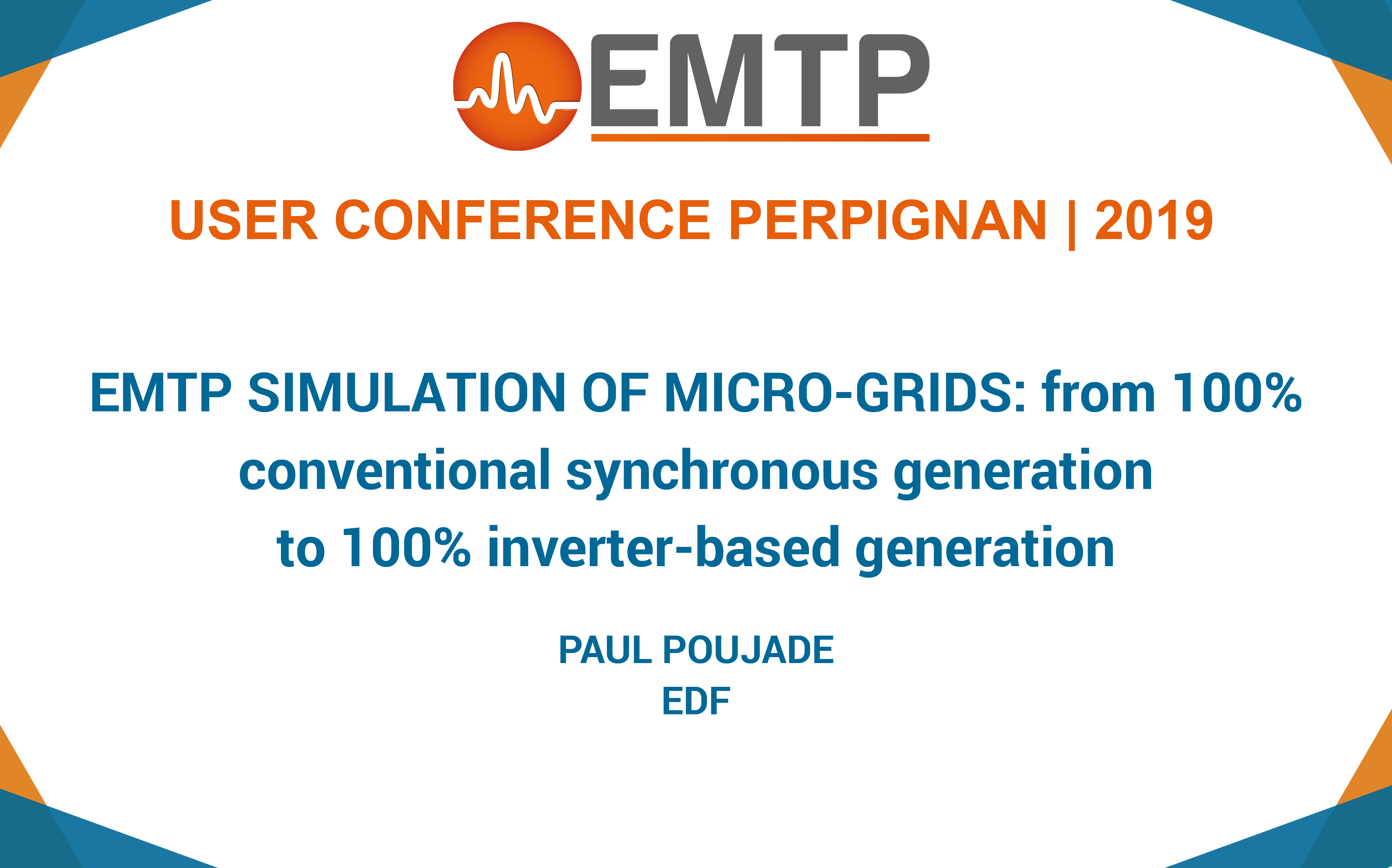 EMTP Simulation of Micro-Grids: from 100% Conventional Synchronous Generation to 100% Inverter-based Generation