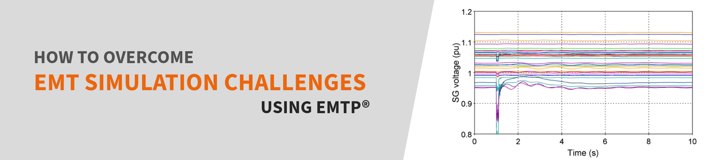 how to overcome emt simulation challenges using emtp - power simulation software