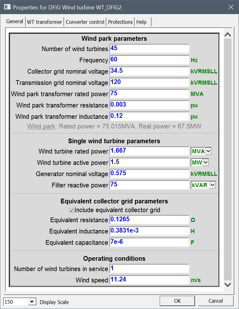 New DFIG Wind Turbine User Interface New DFIG Wind Turbine User Interface