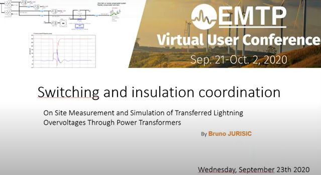 On Site Measurement and Simulation of Transferred Lightning Overvoltages