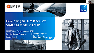 Developing a Manufacturer Black Box STATCOM Model in EMTP