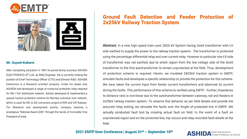 Ground Fault Detection and Feeder Protection of 2x25kV Railway Traction System