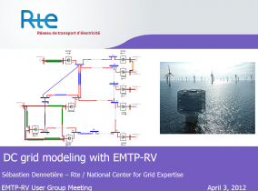 DC grid modeling with EMTP