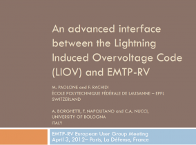 LIOV - An advanced interface between the Lightning Induced Overvoltage Code (LIO