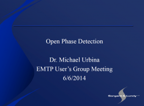  EMTP : Open Phase Detection