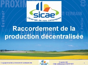 [Islanded-Network]_Raccordement de la production décentralisée